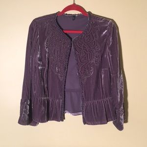Tahari Velvet Jacket